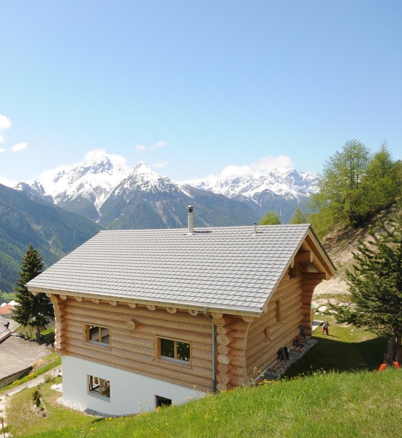 Ferienwohnung Caviezel Tschlin 外观 照片